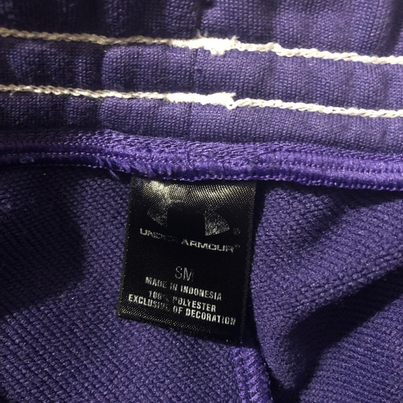 EUC Under Armour Capri jogger purple size small - Picture 4 of 7